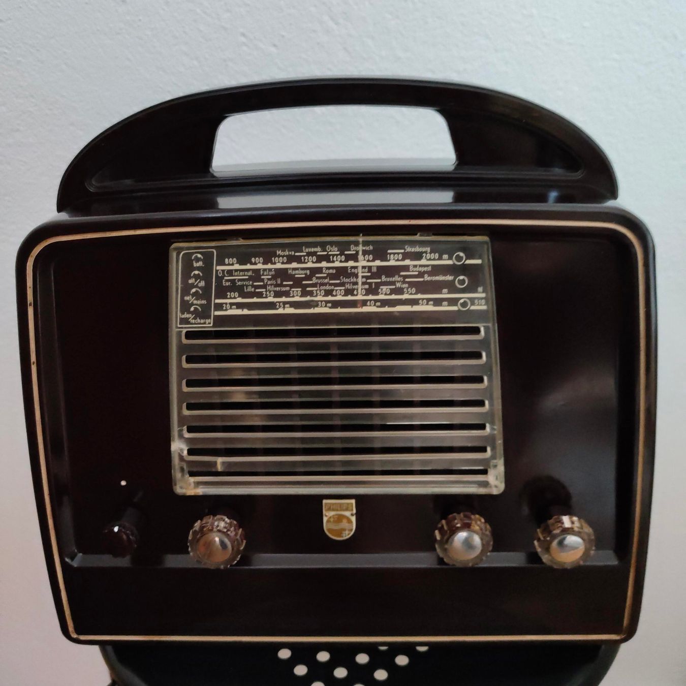 Radio: Philips Röhren-Kofferradio LX 422 B – Usato da Steckborn venduto da Widi_widi