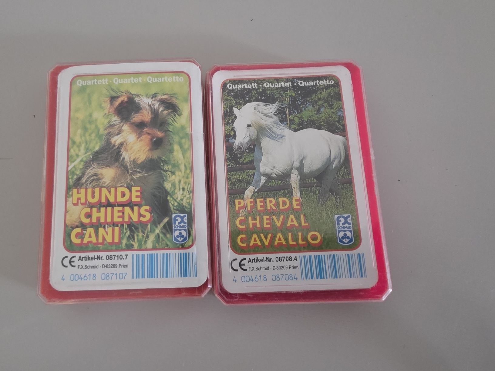 Spiele: Quartett Spiel Hunde und Pferde komplett – Gebraucht aus Wigoltingen von Zuckerfee84