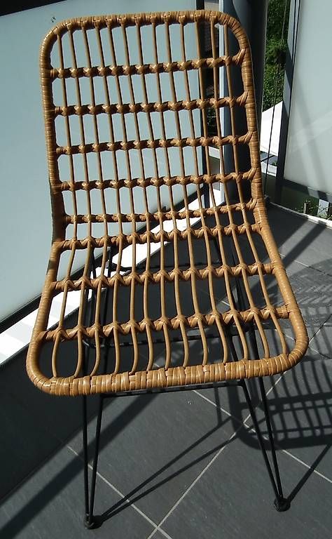 Chaises: Balkon- Gartenstühle 2 Stück braun  Juno – D'occasion à Kriens par IsabelleW0102 1