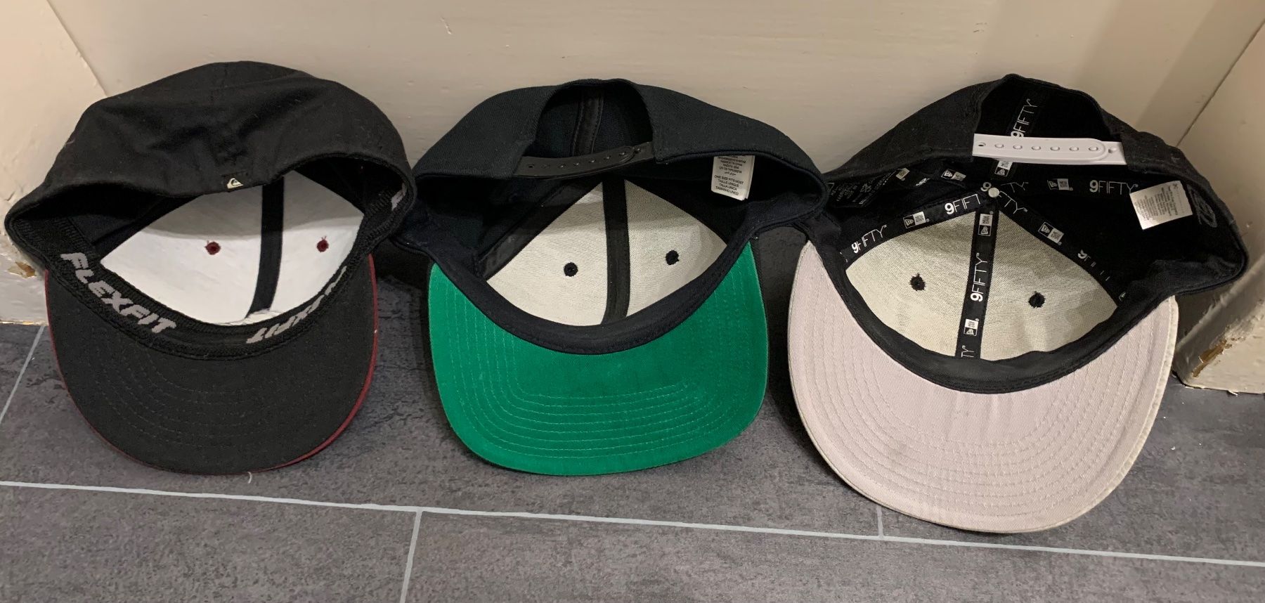 Copricapi, berretti & cappellini: 3 Caps: Nike, NHL Ducks, Quicksilver – Usato da Kreuzlingen venduto da jamie45 5