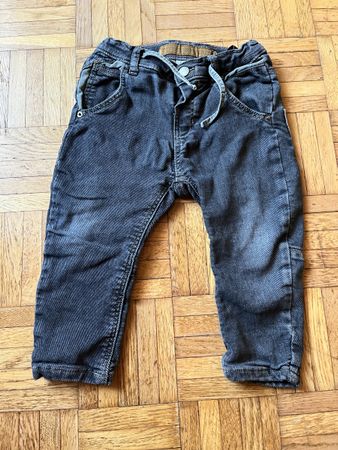 Kinder Jeans Zara schwarz Gr. 92 18-24 Monate