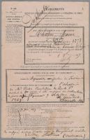 1873, DEMANDE DE RENSEIGNEMENT, CHÂLON-S-MARNE - ACQUAROSSA
