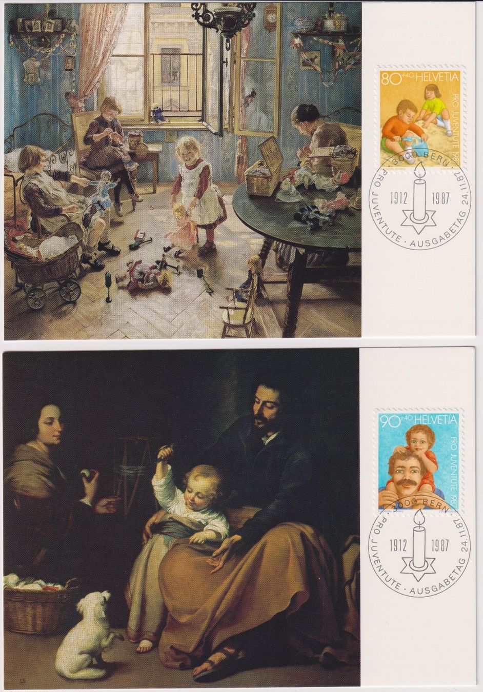 Tous les timbres: PJ 1987 Maximum-Kartensatz – D'occasion à Bellach par qsearch 1