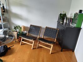 2x Sessel, mid century modern styl