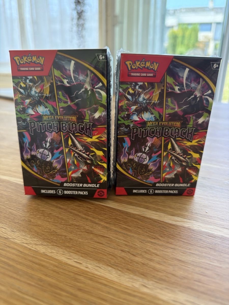 Pokémon Sammelbilder & Trading cards: Pokémon Mega Evolution Pitch Black Booster Bundle 2er Pack – Neu und originalverpackt aus Zürich von MrMoet88