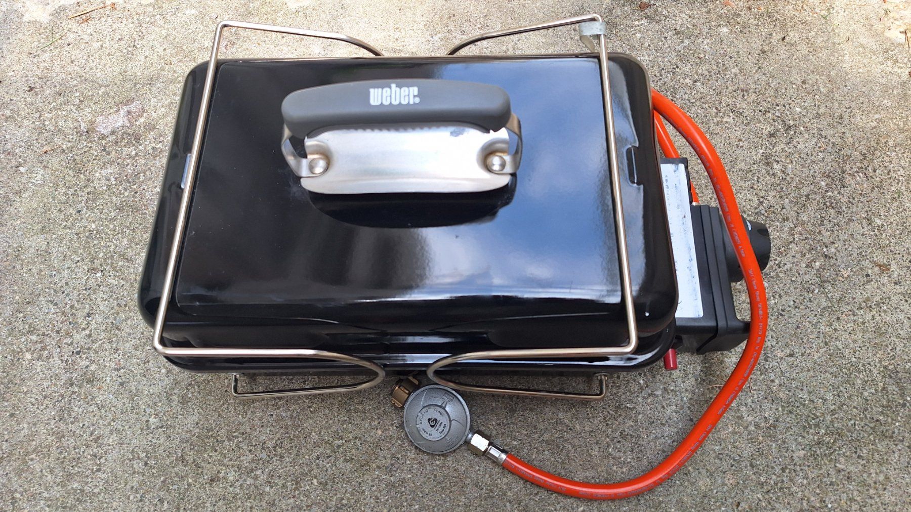 Weber Griglie: Weber Gasgrill, tragbar – Usato da Ettingen venduto da Leymestroessler 1