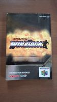 Manuel d'instruction Operation Winback N64