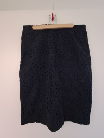 J. Crew Jupe Dentelle Marine - Pencil Skirt Taille 4 (36)