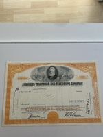 Aktie American Telephone and Telegraph Company histori(I33)