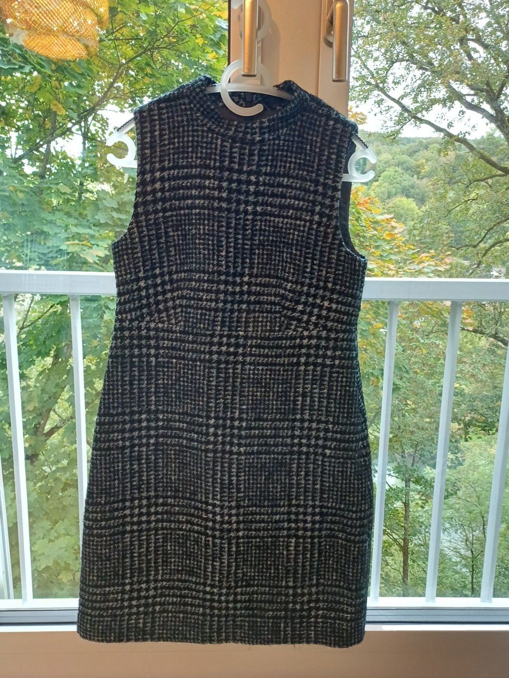 Hallhuber Vestiti: Hallhuber Wolle Kleid Blau-Schwarz – Nuovo (secondo la descrizione) da Baden venduto da lm6_dwv5