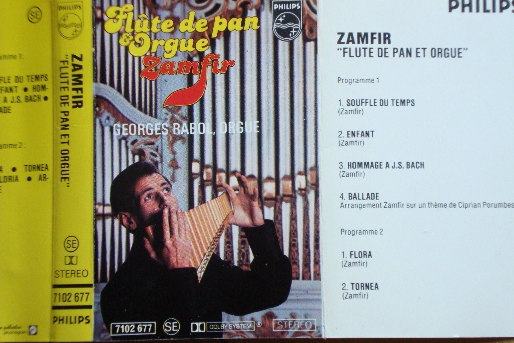 Cassettes audio: ZAMFIR - FLÛTE DE PAN & ORGEL – D'occasion à Bern par carola31 1
