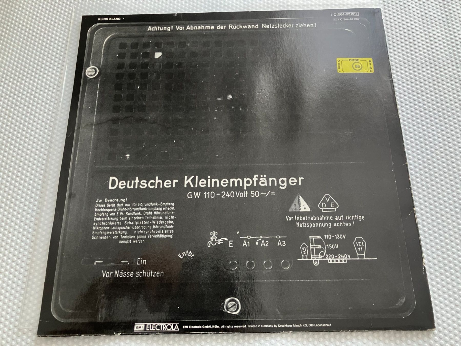 Dischi in vinile: Kraftwerk – Usato da Aarwangen venduto da Jukebox3 2