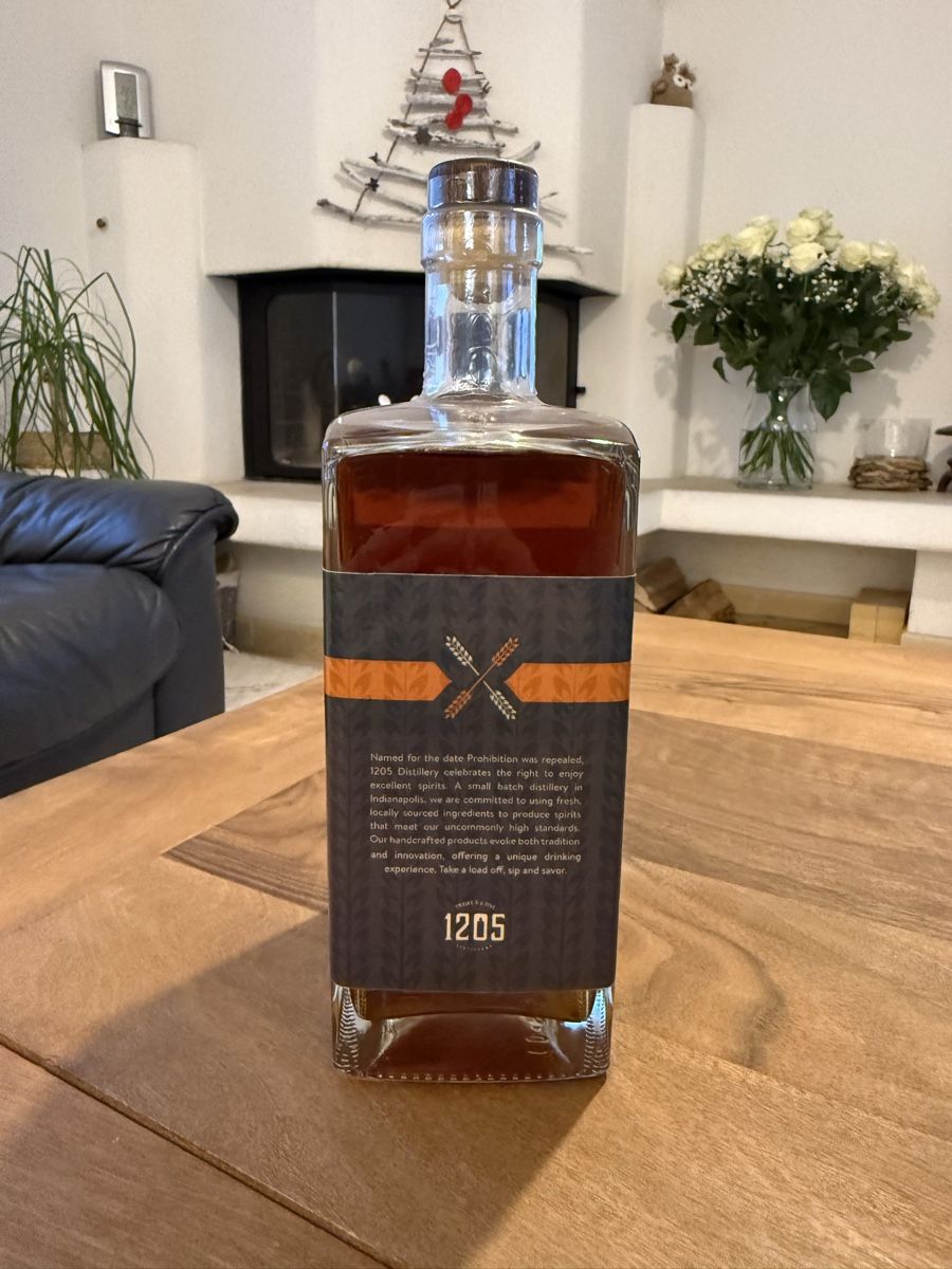 Bevande alcoliche: 1205 Peated Bourbon - Whisky – Nuovo e nell'imballaggio originale da Moutier venduto da Sparrow2002 3