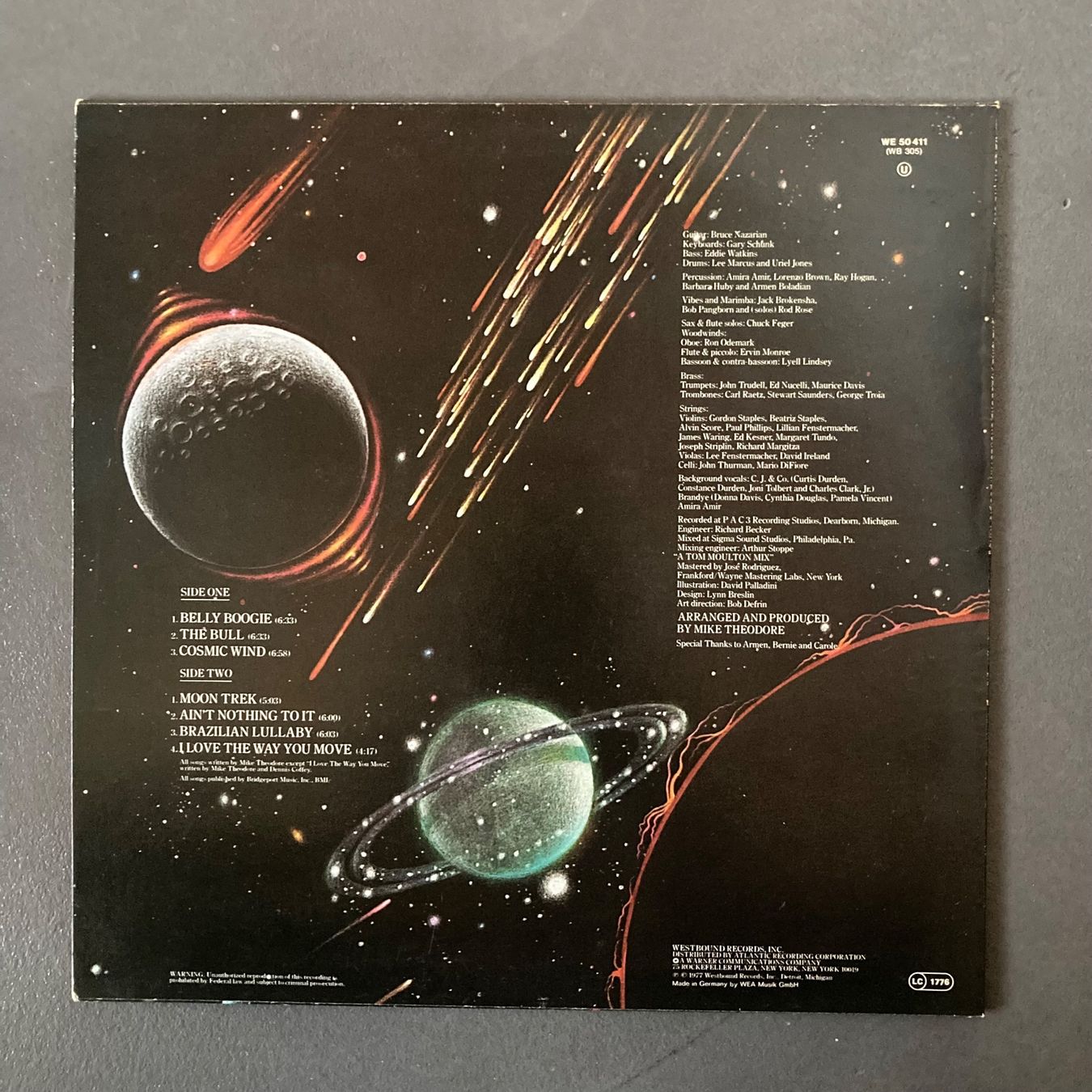 Dischi in vinile: The Mike Theodore Orchestra - Cosmic Wind - LP – Usato da dachsen venduto da oheio 1