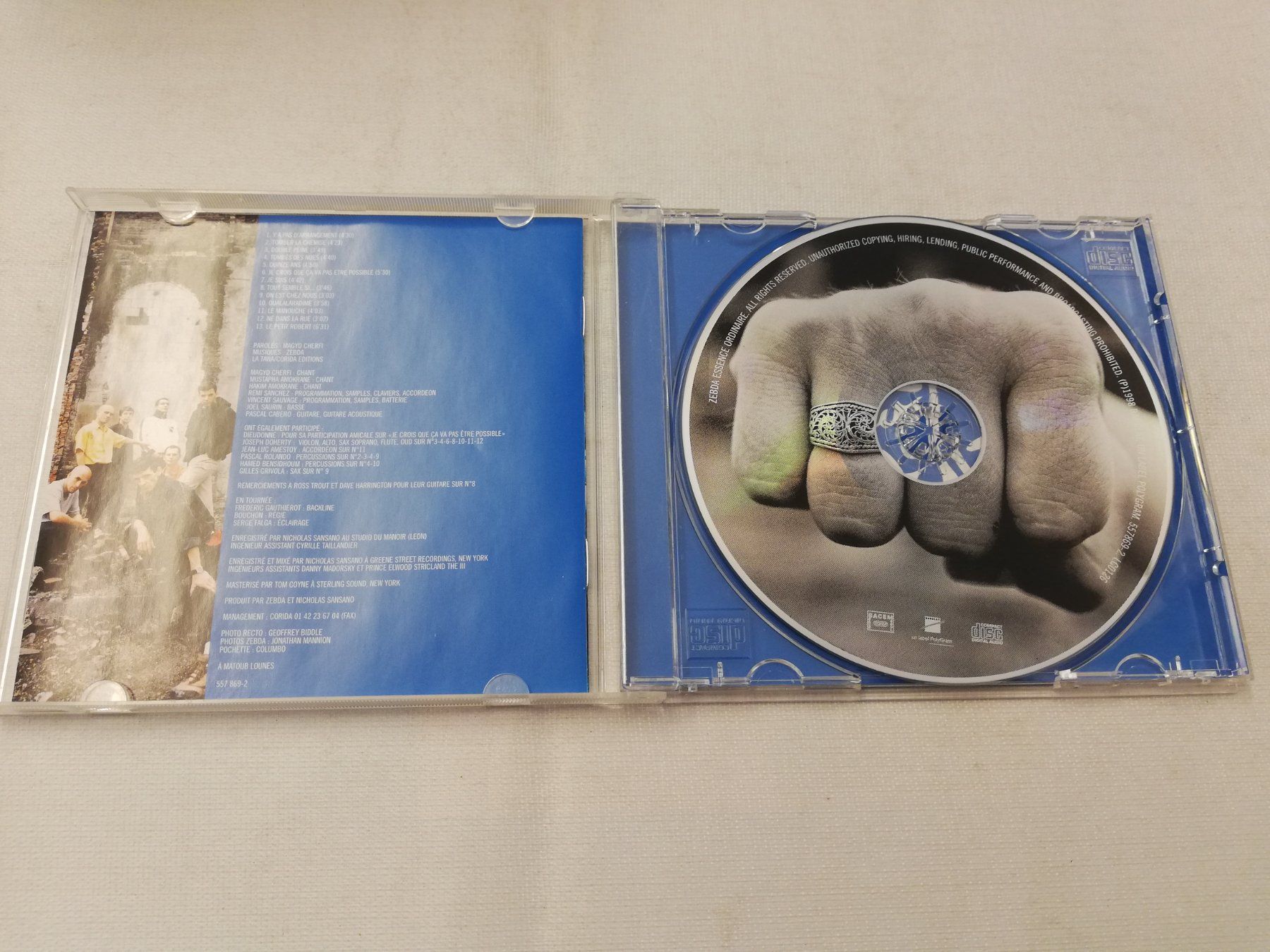 CD: ZEBDA - ESSENCE ORDINAIRE – Usato da Bern venduto da Vinylsound.ch 2