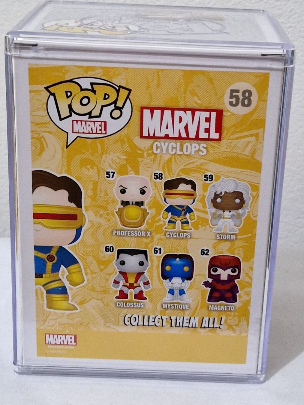 Marvel Figuren: Funko Pop Marvel X-Men Cyclops #58 + Acryl-Schutzhülle – Neu (gemäss Beschreibung) aus Igis von Vulleta.38 4