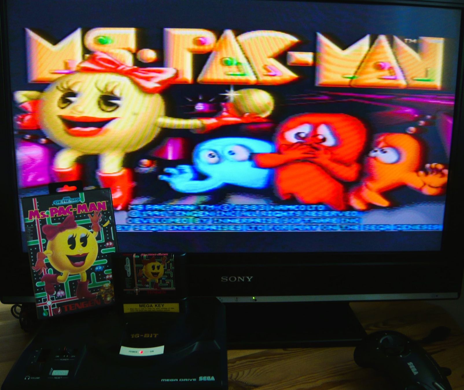 Sega Spiele: Mega Drive   : Ms. Pac-Man, CIB ! – Gebraucht aus Onex von Jaguar1986