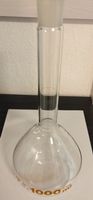 Duran Messkolben, 1000 ml, Laborglas - Top Zustand!