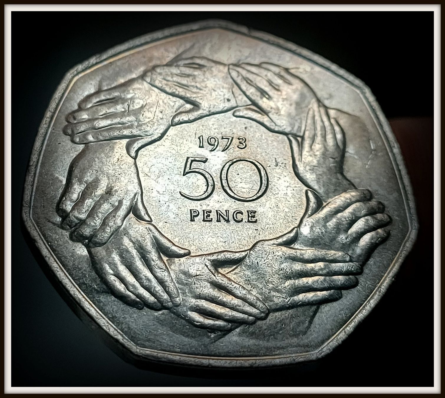 Toutes les monnaies: GROSSBRITANNIEN 50 PENCE 1973 – D'occasion à Winterthur par Creso70