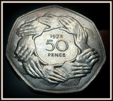 GROSSBRITANNIEN 50 PENCE 1973