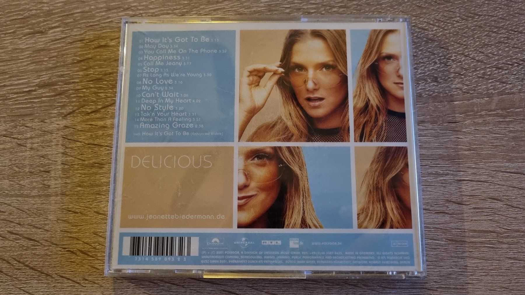 CDs: Jeanette - Delicious – Gebraucht aus Hagenbuch ZH von lecterr55 2