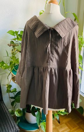 Charmante tunique TARA VAO comme EWA, romantique, S oversize
