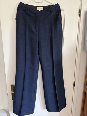 Pantalon Éditions Sezane, taille 40, bleu marine
