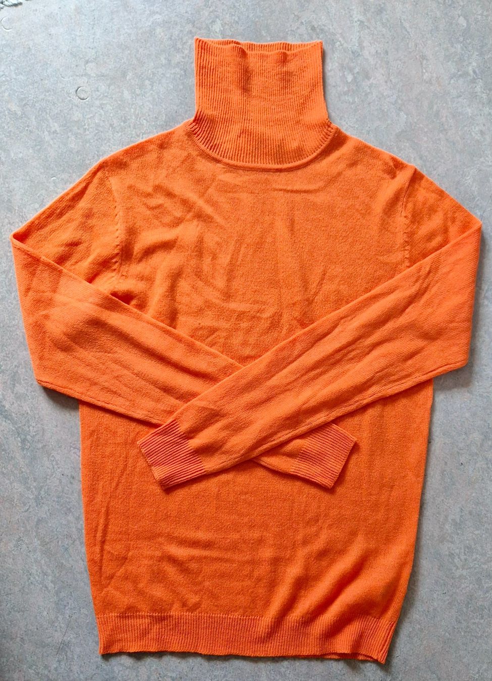 Maglioni & Felpe: PULLOVER COLLUSION ORANGE M L , TOP ZU JACKE BLAZER JEANS – Nuovo (secondo la descrizione) da Elsau venduto da the-colorful-side 9