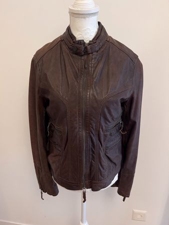 Lederjacke Massimo Dutti Gr. S