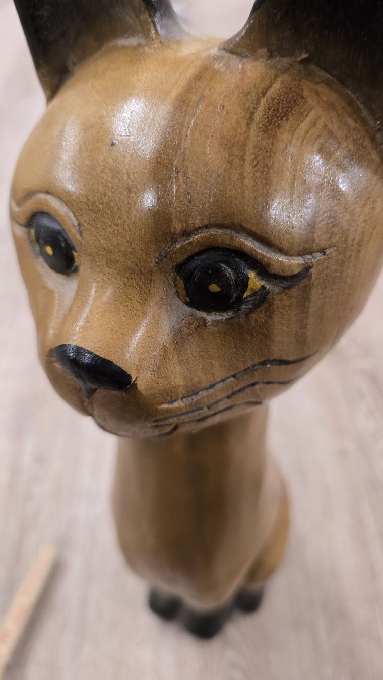 Tutte le decorazioni: Holzkatze Dekofigur – Usato da Tuggen venduto da Santasbag 2