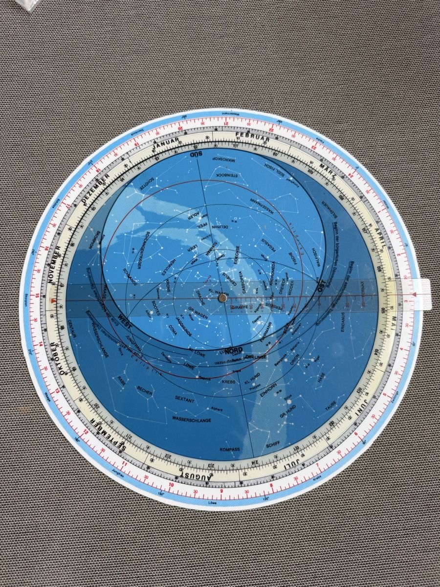 Sonstige Dekorationen & Accessoires: Drehbare Kosmos-Sternkarte, 1986 – Neu (gemäss Beschreibung) aus Bubikon von Heidi70