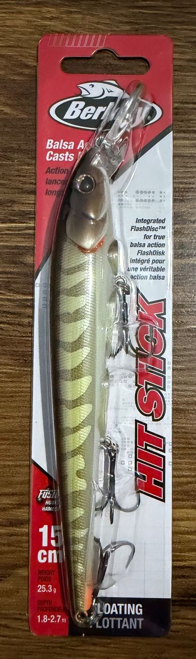 Berkley Esche: Berkley Wobbler Hit Stick floating - 15 cm – Nuovo e nell'imballaggio originale da Widnau venduto da Fishingtackle_Oggy