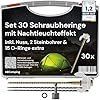 Set da campeggio - 30 picchetti a vite da 20 cm per tenda e (Neu und