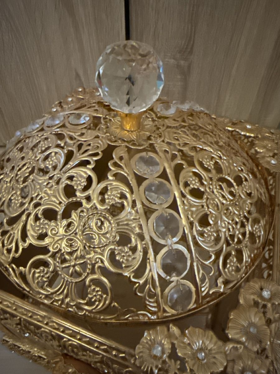 Alle Dekorationen: Vintage Dekoobjekt, mit Blumenmuster! – Gebraucht aus Grenchen von NorHas 6