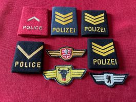 Vintage Polizei Abzeichen