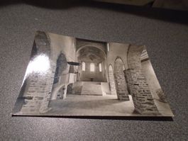 Ansichtskarte Frühromanische Kirche Spiez, Innenansicht