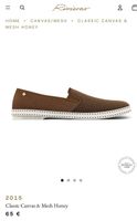 Rivieras Espadrilles Canvas Mesh Honey Grösse 43 neuwertig