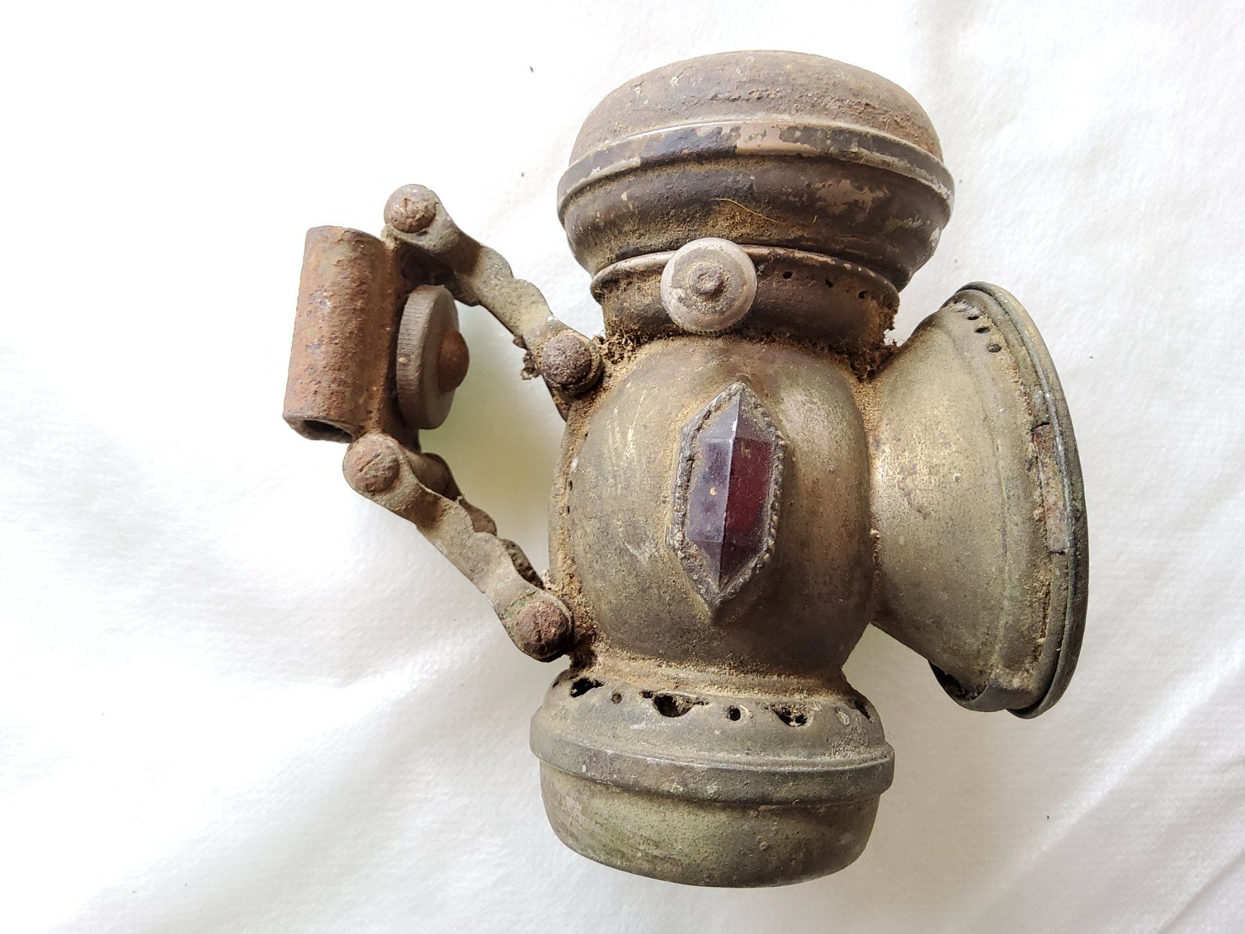 Lampes anciennes: Ancienne lanterne de vélo  – D'occasion à Malleray par Broc-Mo 8