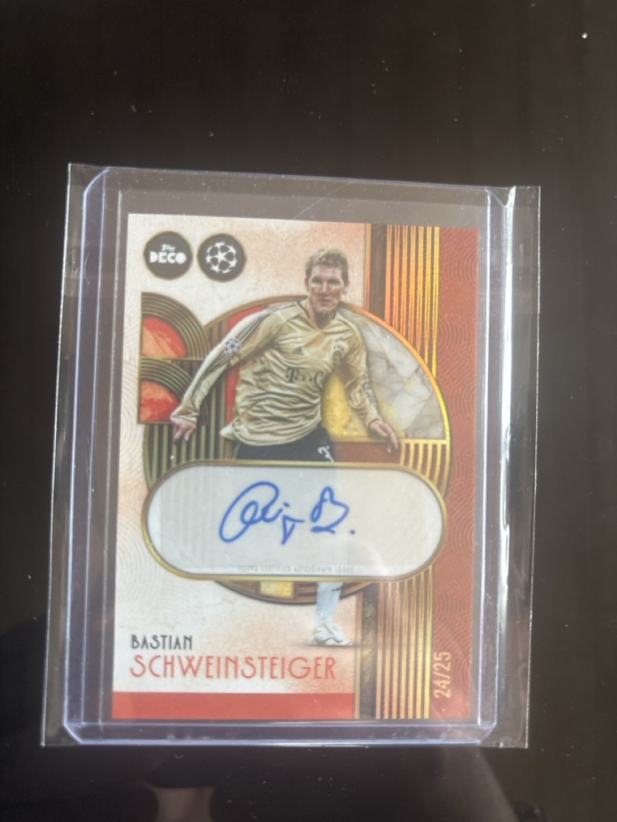 Topps Carte collezionabili: TOPPS Deco Bastian Schweinsteiger Auto /25 – Nuovo (secondo la descrizione) da Hunzenschwil venduto da rap_7tw9