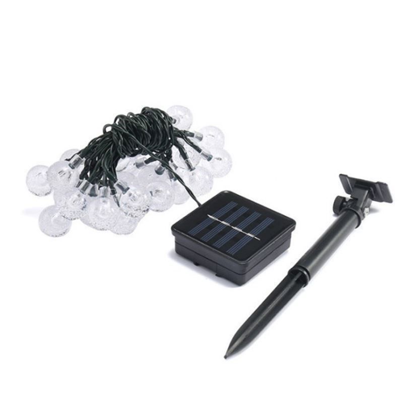 Ghirlande e barre luminose: Solar LEDs Lichterkette Kugel 7M 8Modi – Nuovo (secondo la descrizione) da Thun venduto da keller001 6