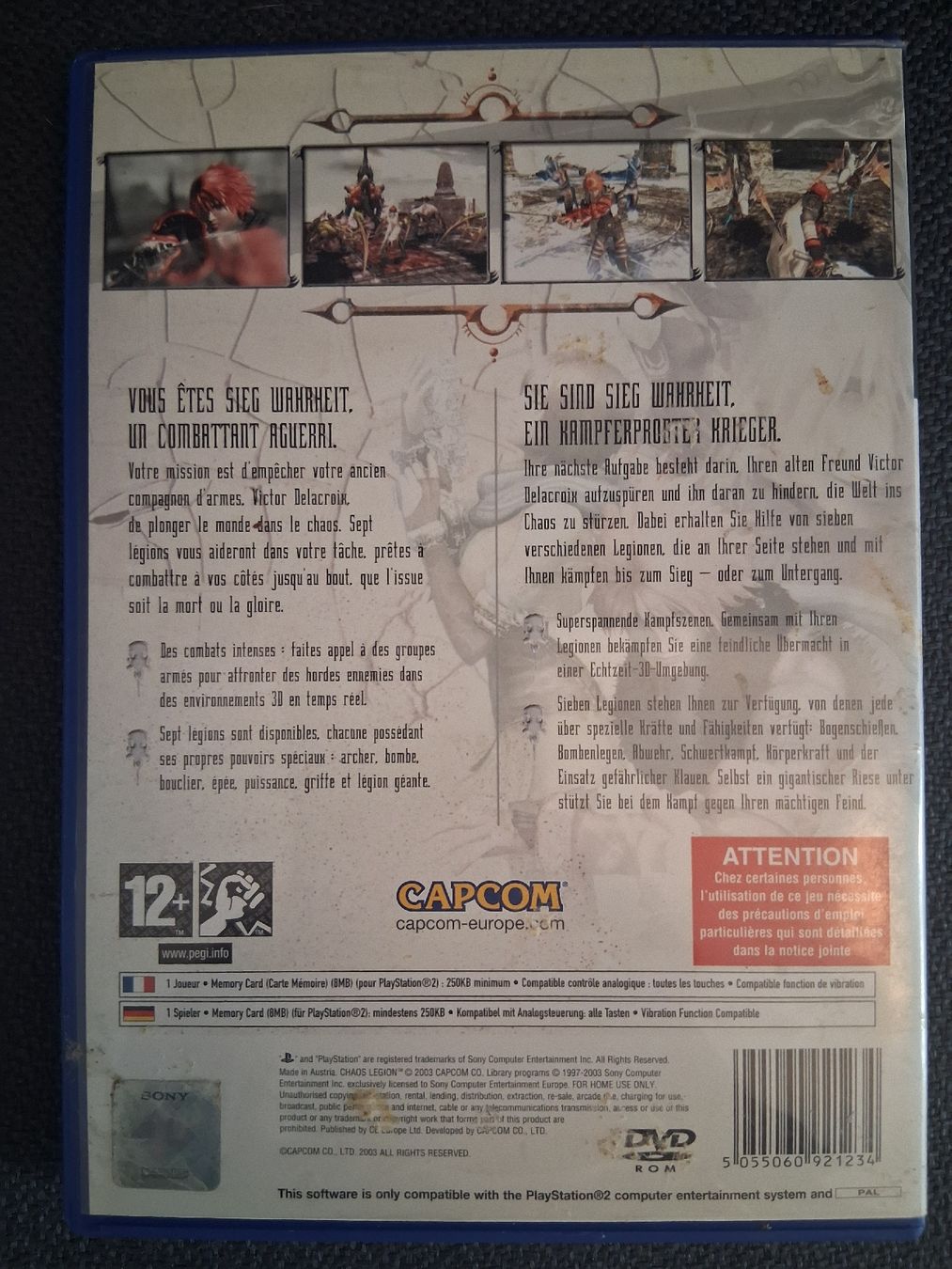 Giochi: Chaos Legion PS2 - Capcom – Usato da Carouge GE venduto da par_fzg6 1