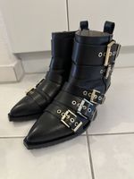 All Saints JANE BUCKLE BOOT - Stiefelette black Grösse 36