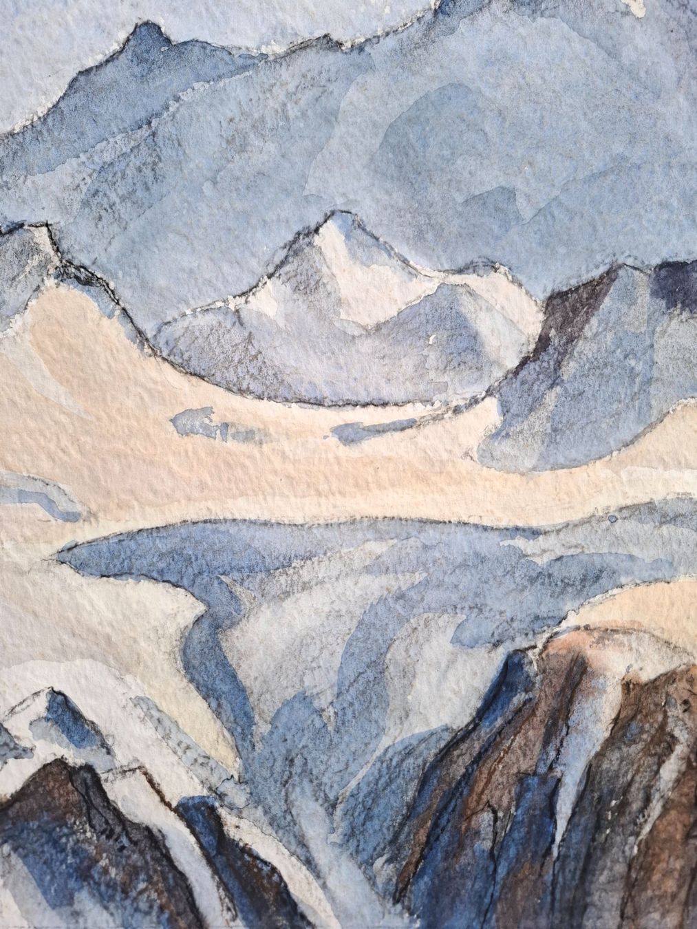 Dipinti: Aquarell Ferdinand Meyer-Streiff Ringelspitze "Flumsi" SG – Usato da Rheinfelden venduto da Badelus 7