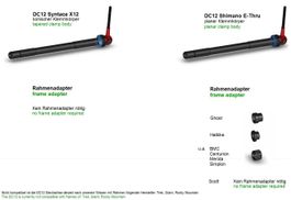 Tune DC12 Hinterrad-MTB-Steckachsenspanner, rot, E-Thru