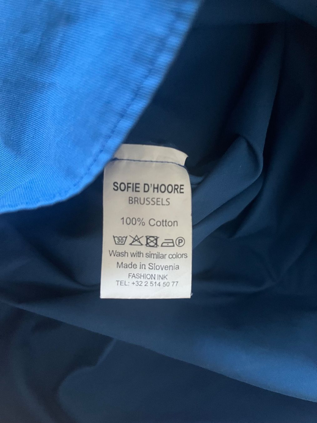Kleider: Sofie D'Hoore: Sommerkleid, royalblau, 36 – Gebraucht aus Luzern von ellitussi 3