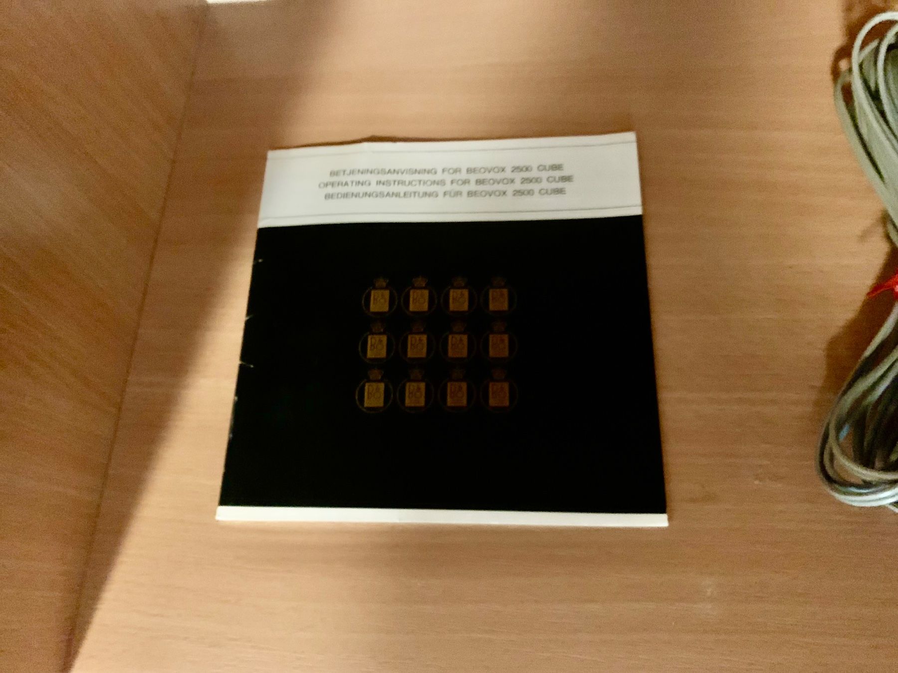 Bang & Olufsen Casse acustiche: BEOVOX CUBE RARITÄT / 1967 / RESTAURIERT +++ – Usato da Zürich venduto da Superdario 1