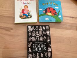 Livre: 3 Livres bebe