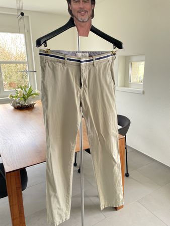 Herrenhose Sommer, grau, Brax, Grösse 46