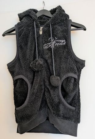 Gilet/ Weste Plüsch flauschig Gr. M