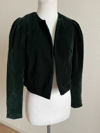 Tolle Weste, Samtoptik, S, NP 99.-